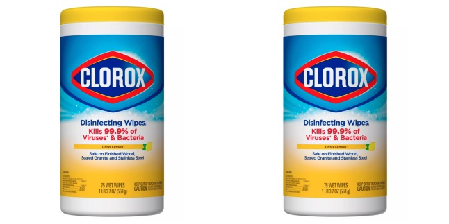 clorox disinfecting wipes