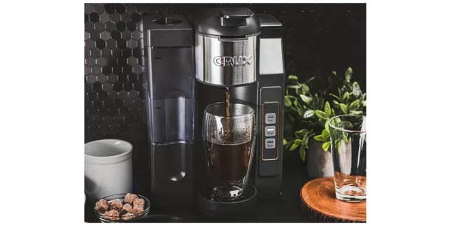 crux single serve coffee maker