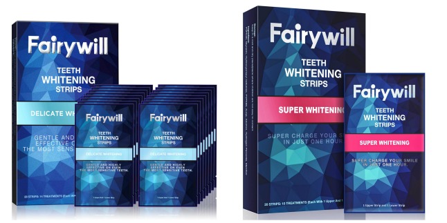 fairywill teeth whitening strips