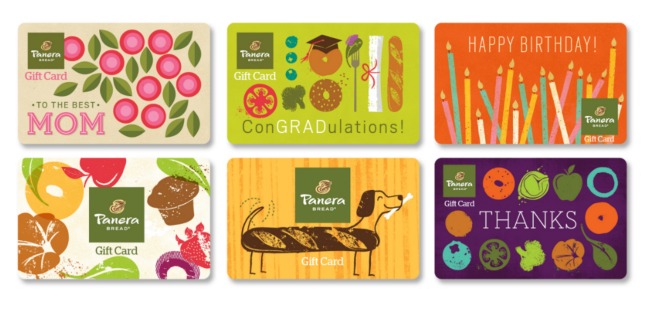 panera bread gift cards