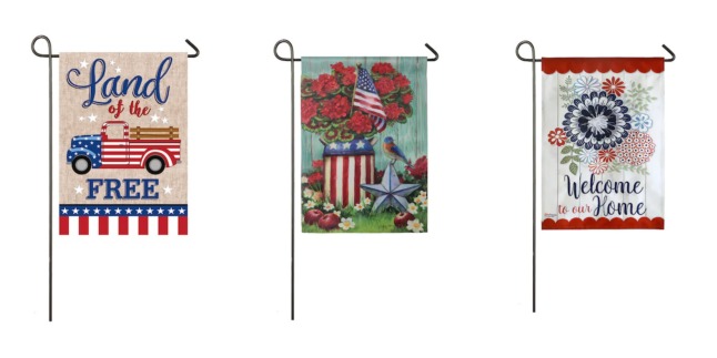 patriotic garden flags