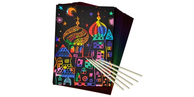 scratch art set