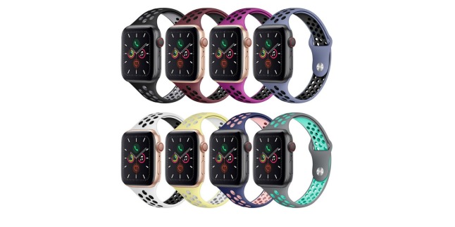 slim apple watch band