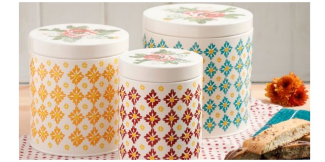 the pioneer woman canister set