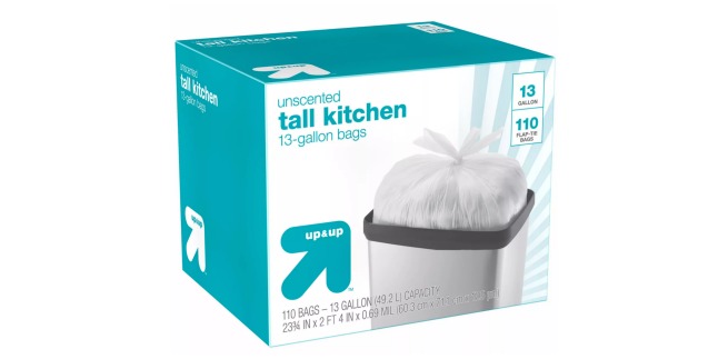 up up tall kitchen trash bags