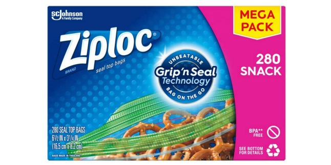 ziploc snack bags