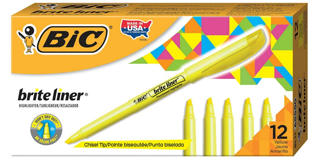 BIC highlighter