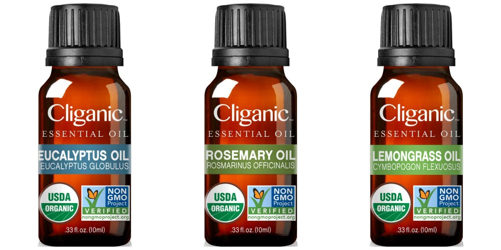 Cliganic essential oils