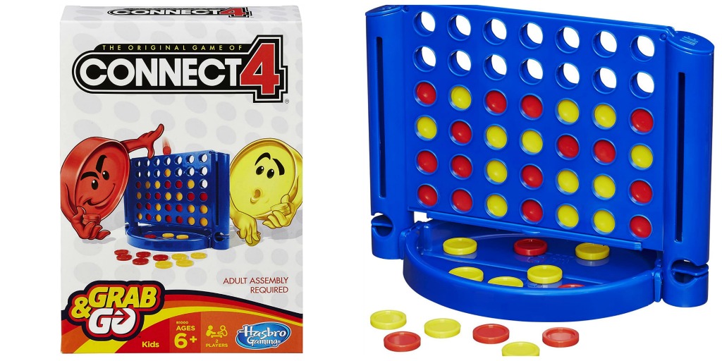 Connect 4 grab and go game