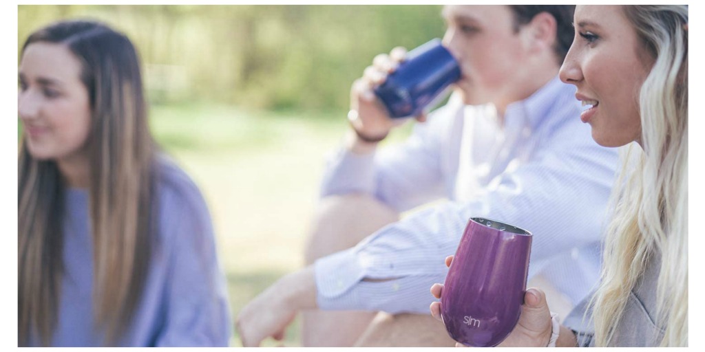 simple modern wine tumbler