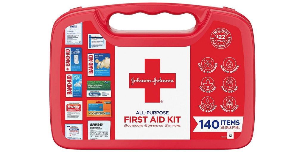 Johnson and Johnson first aid kit