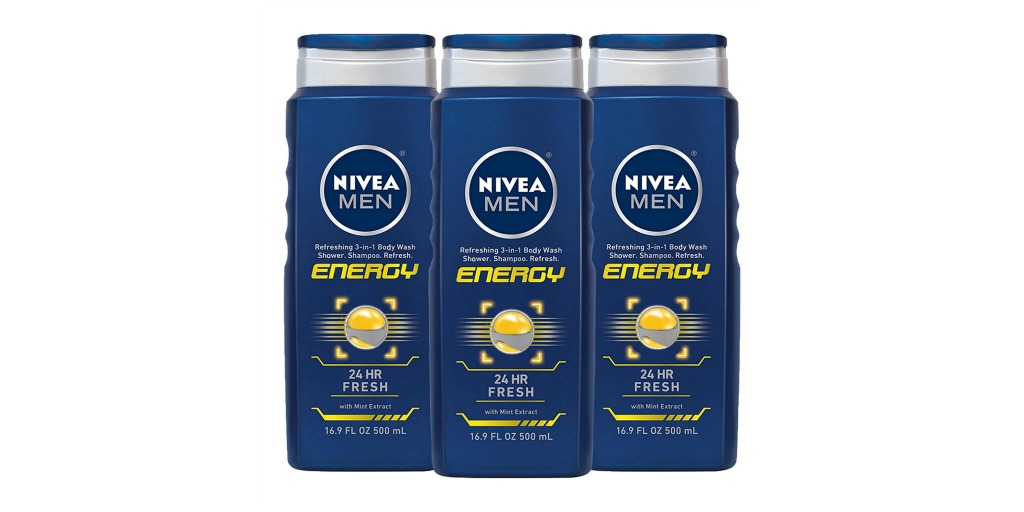 nivea men body wash