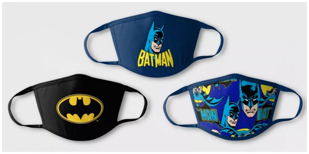 Batman face masks