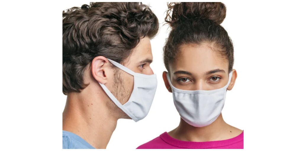 Hanes face masks