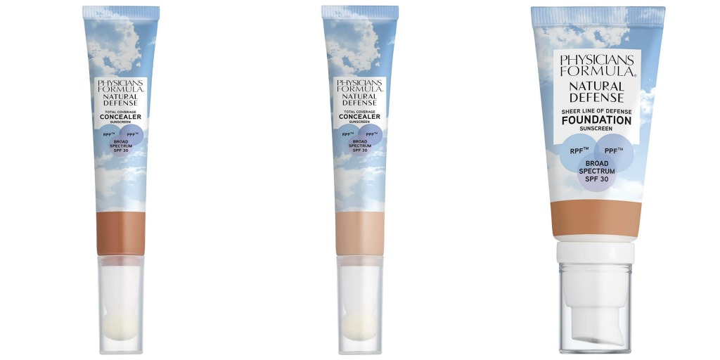 Physicians Formula concealer and foundation