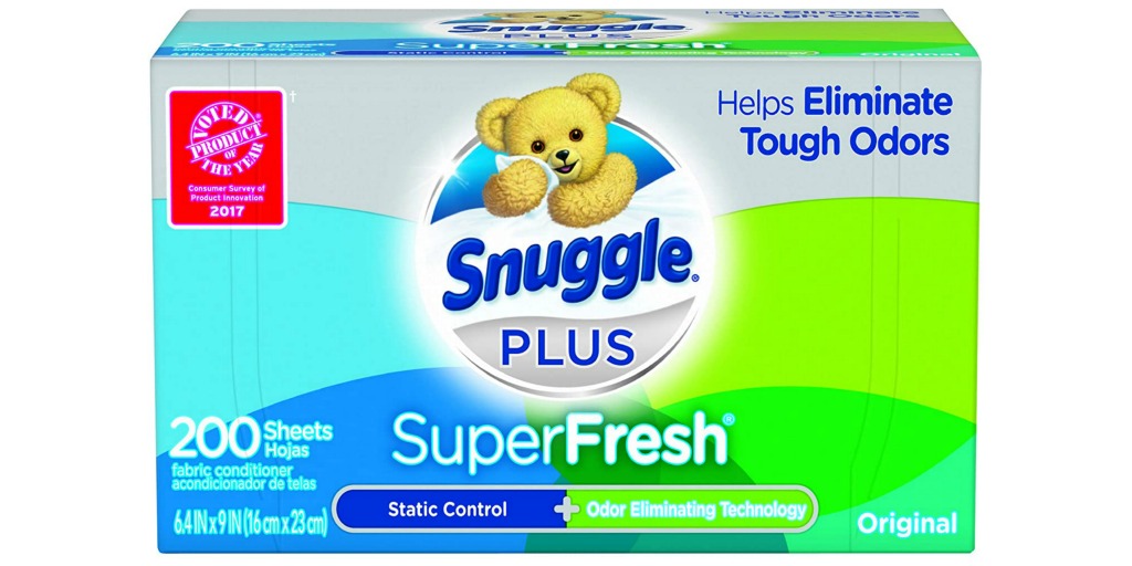 Snuggle Plus Super Fresh Dryer Sheets