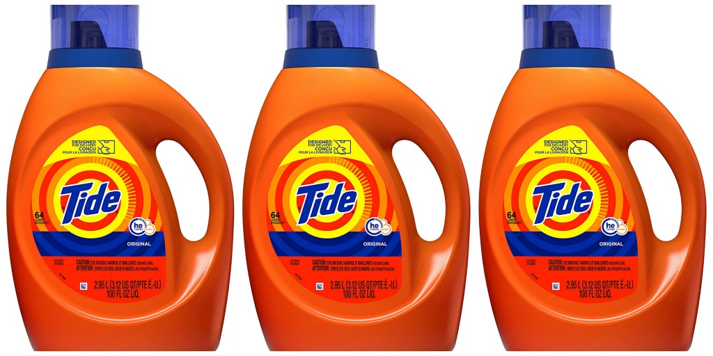 Tide laundry detergent original scent