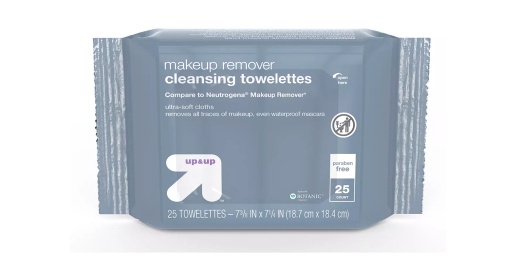 up up makeup remover cleansing towelettes 