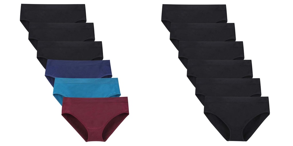 6 pack women underwear