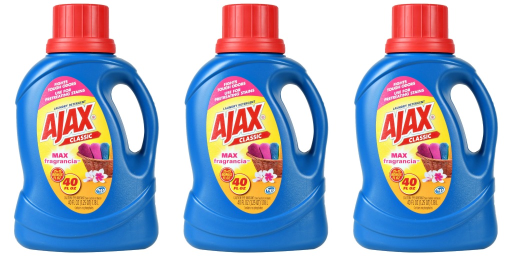 Ajax laundry detergent