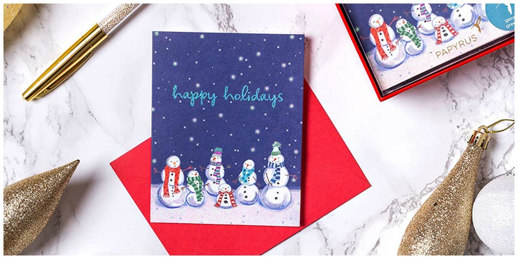 Christmas Cards with snowmen