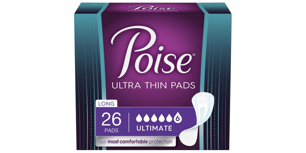 Poise ultra thin pads