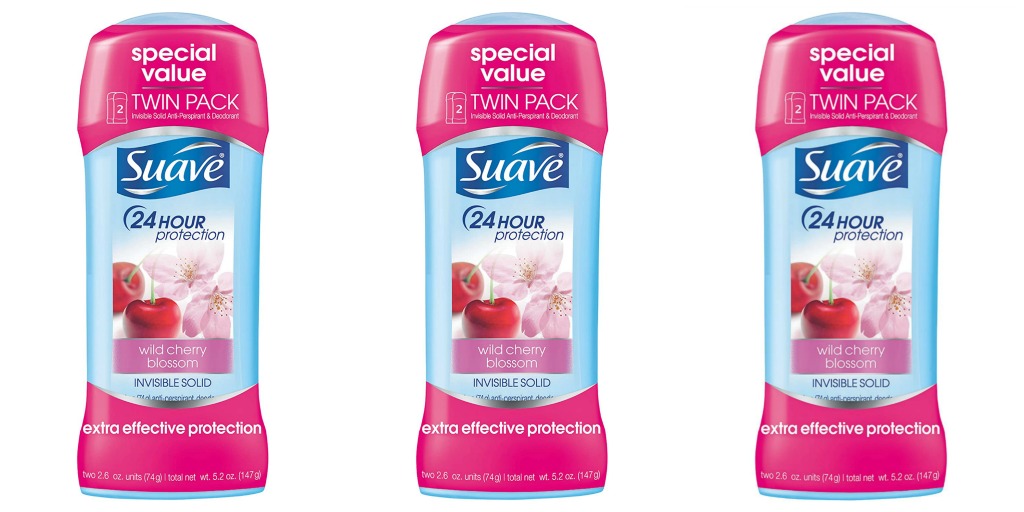 Suave deodorant 2 pack