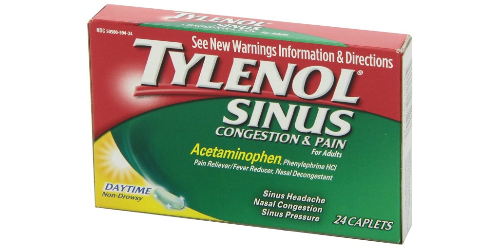 Tylenol sinus congestion