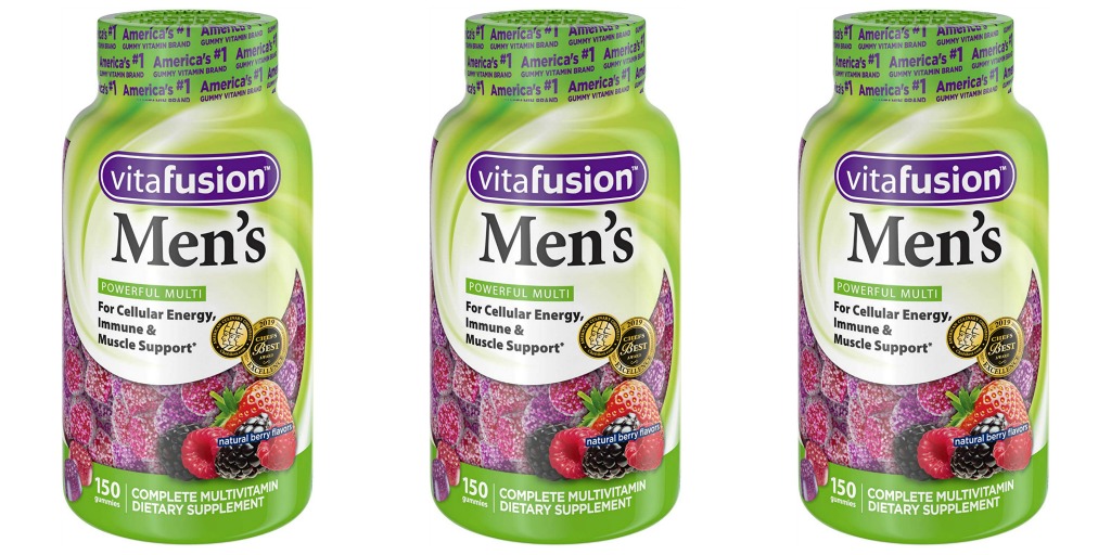 Vitafusion men multivitamin