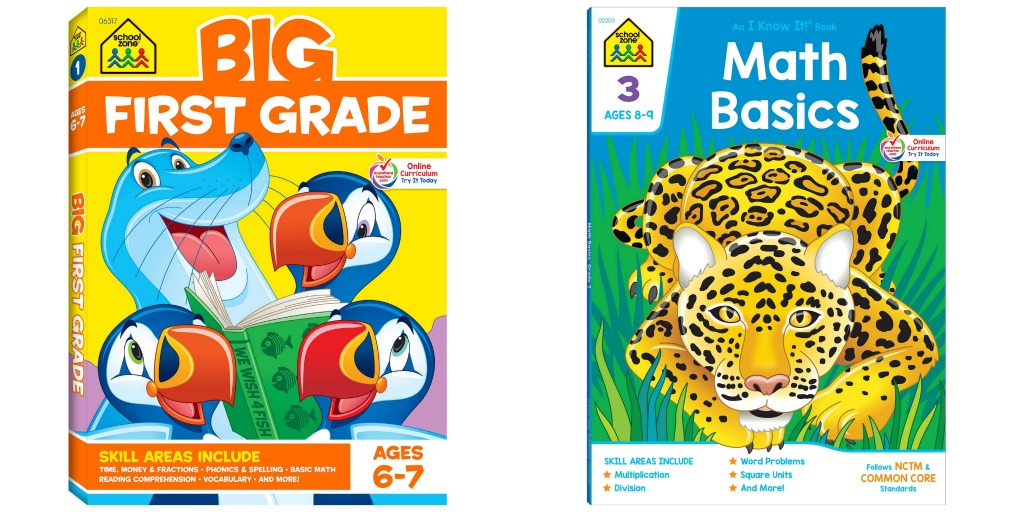 elementary workbooks