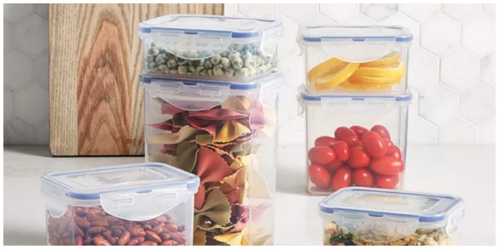 lock n lock 14 piece food storage set