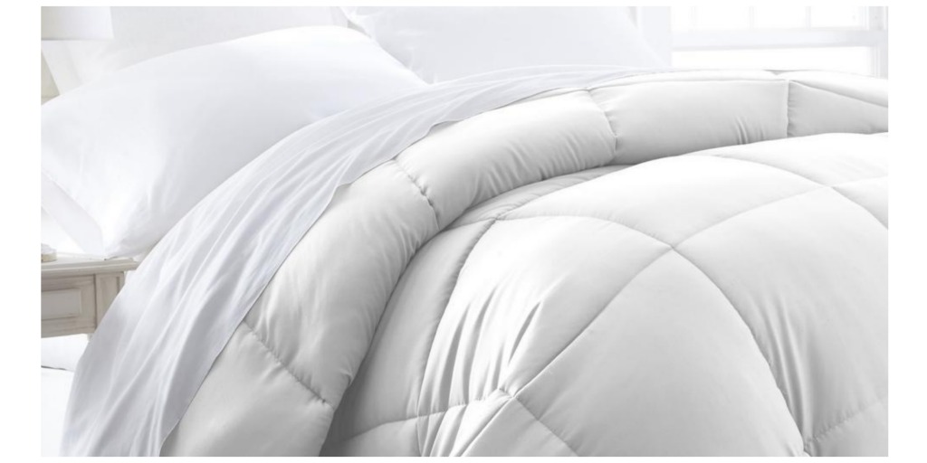 white comforter