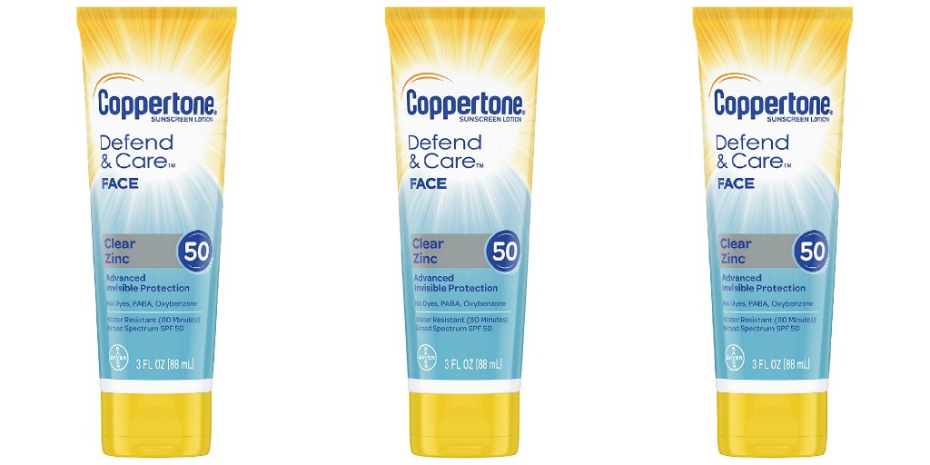 Coppertone Defend Care Face Sunscreen