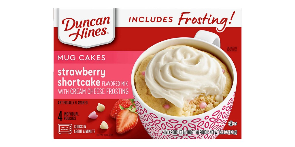 Duncan Hines Strawberry Shortcake Mug