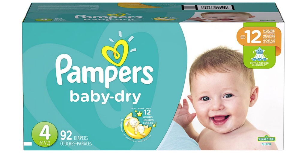 Pampers baby dry diapers