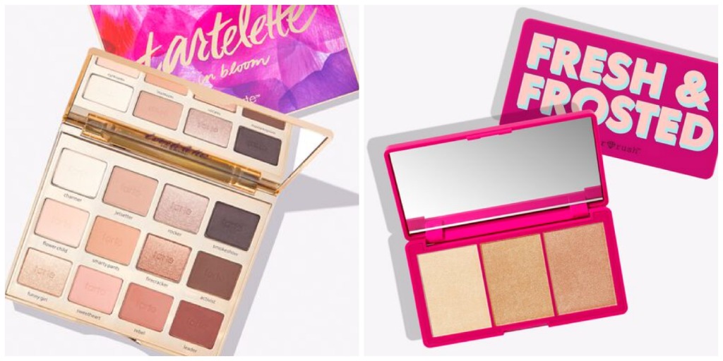 Tarte eyeshadow palettes