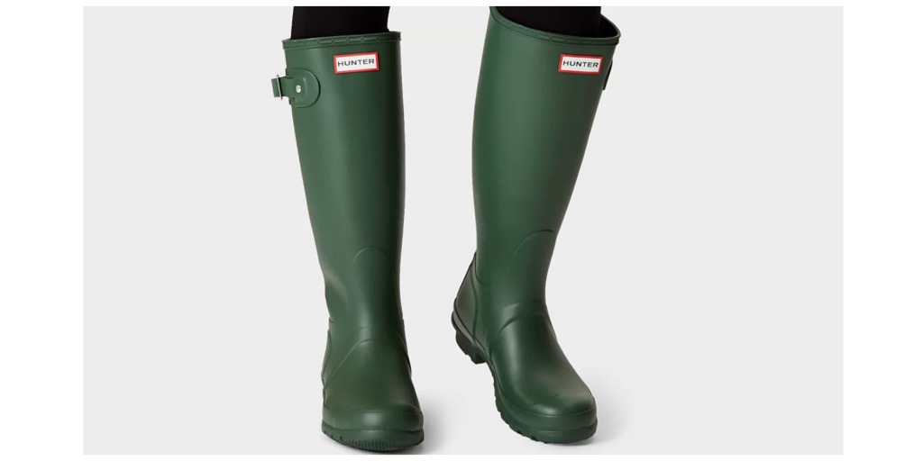 Hunter tall rain boots