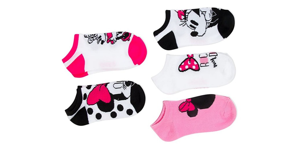 Minnie Mouse no show socks