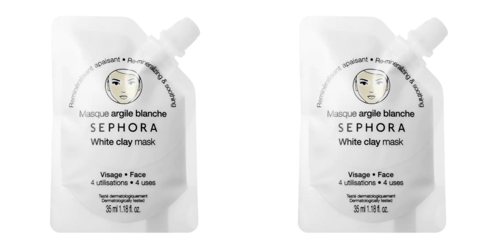 Sephora white clay mask