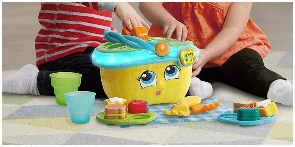 leapfrog shapes sharing picnic basket