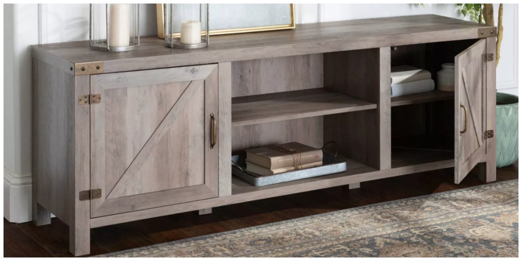 modern farmhouse tv stand