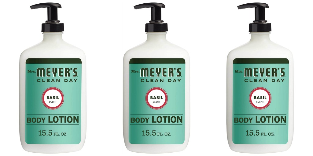 mrs meyers clean day body lotion