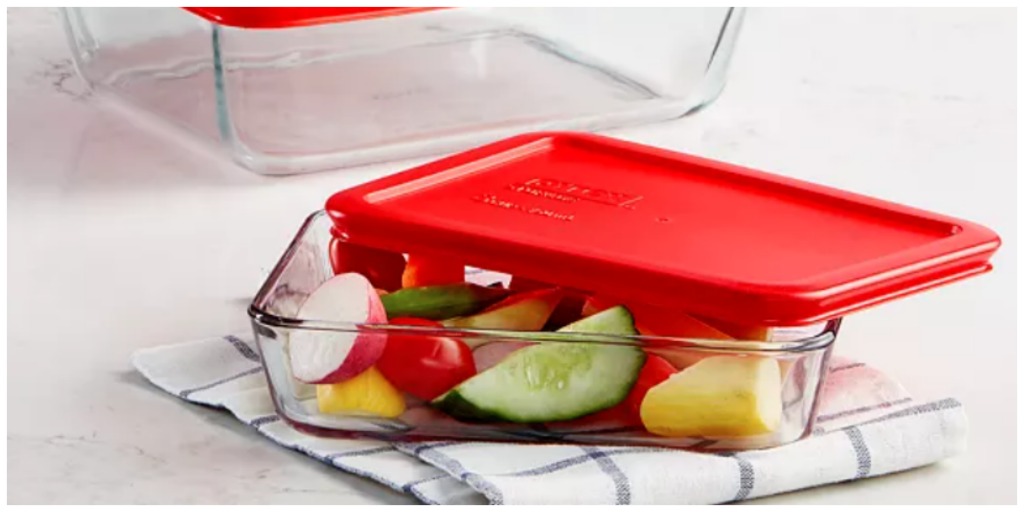 Pyrex glass storage sets