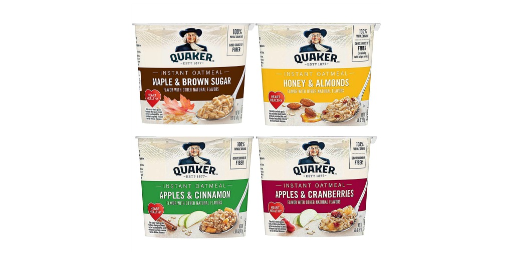 quaker instant oatmeal single serving packs