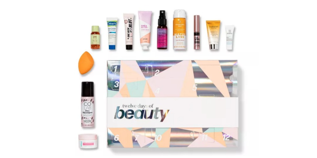 Twelve days of beauty advent calendar from Target