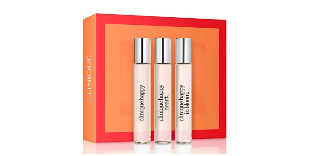 Clinique happy perfume set