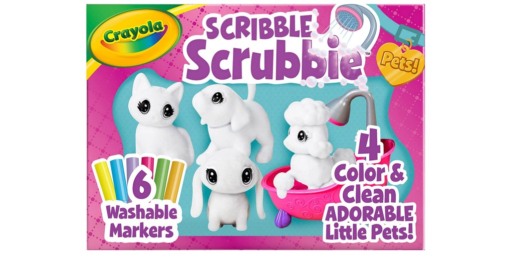 crayola scribble scrubbie pets