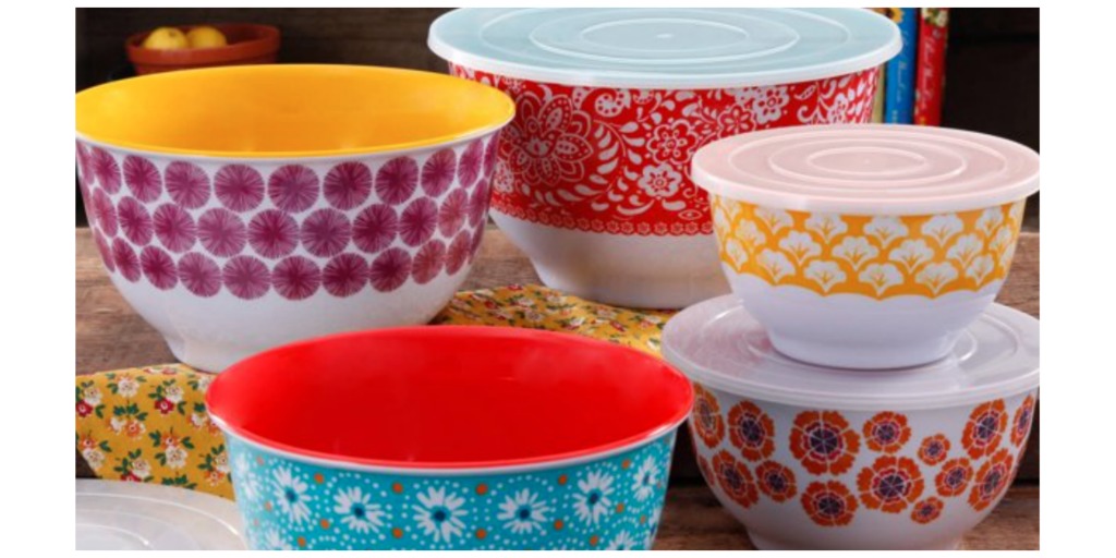 Pioneer Woman mixing bowls