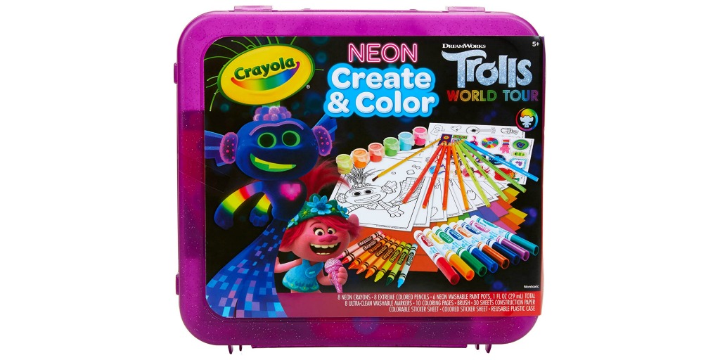 crayola trolls world tour