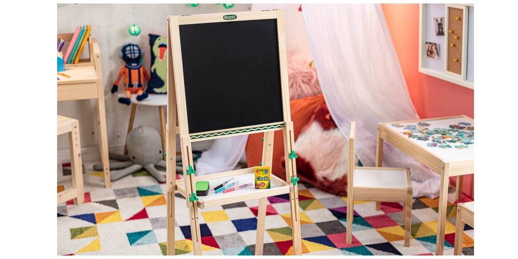 crayola wooden easel